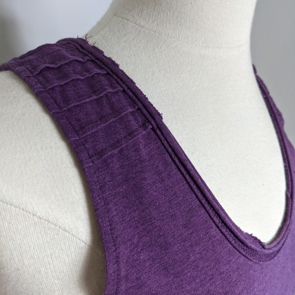 MATILDA Jane Purple Ruffle Tank Top M - Picture 10 of 10